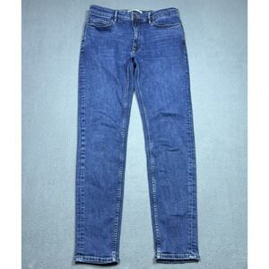 MNG Man Mango Jeans Mens 30x30 Jude Skinny Taper Lowrise Denim USA Boho